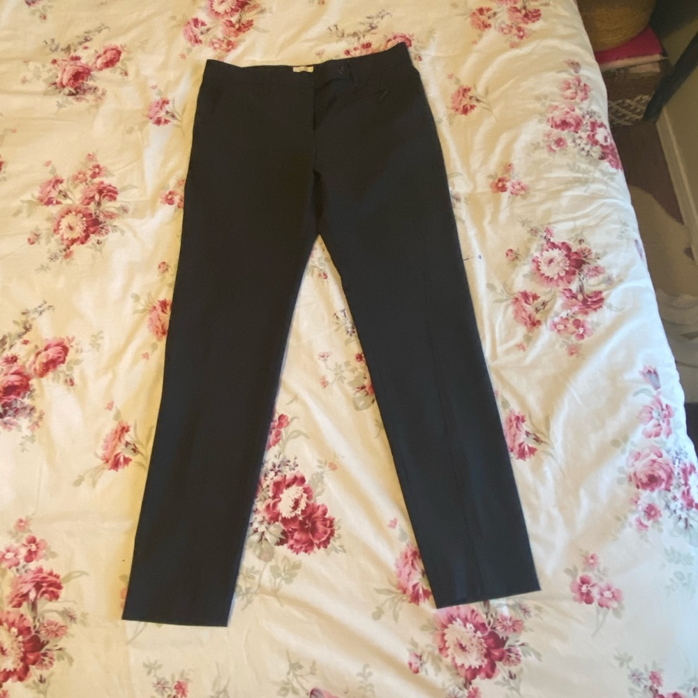 BRUNELLO CUCINELLI Like New 42 US 6 Drak Gray Trousers